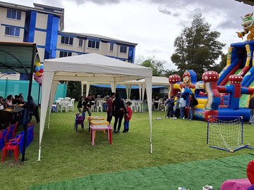 Salón jardín de eventos para cumpleaños